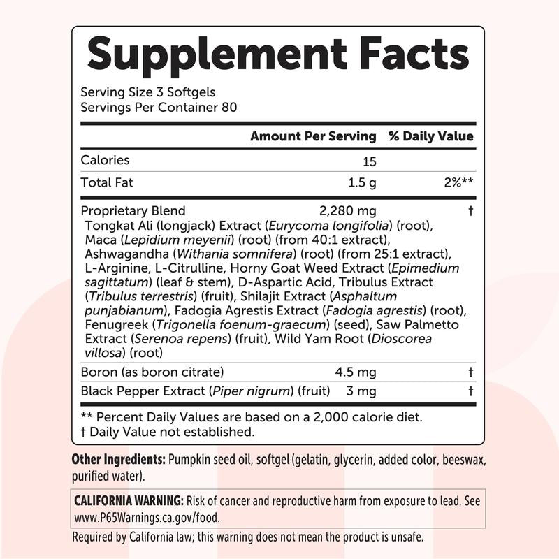 Elevora Testosterone+ 15-in-1 Formula